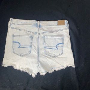 American Eagle Light Wash Denim Shorts Next Level Stretch